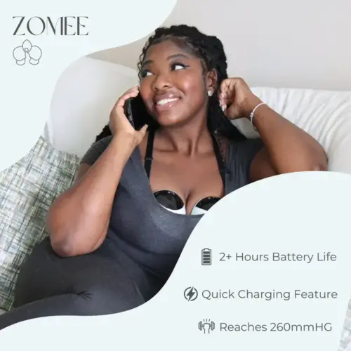 Zomee Fit Hands-Free Wearable Breast Pump - bdmesupply.com